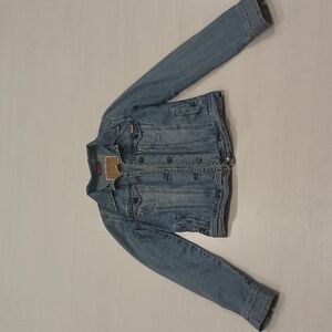 Hollister medium wash Jean Jacket